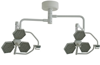 Đèn mổ LED treo trần 2 nhánh SY02-LED3+3