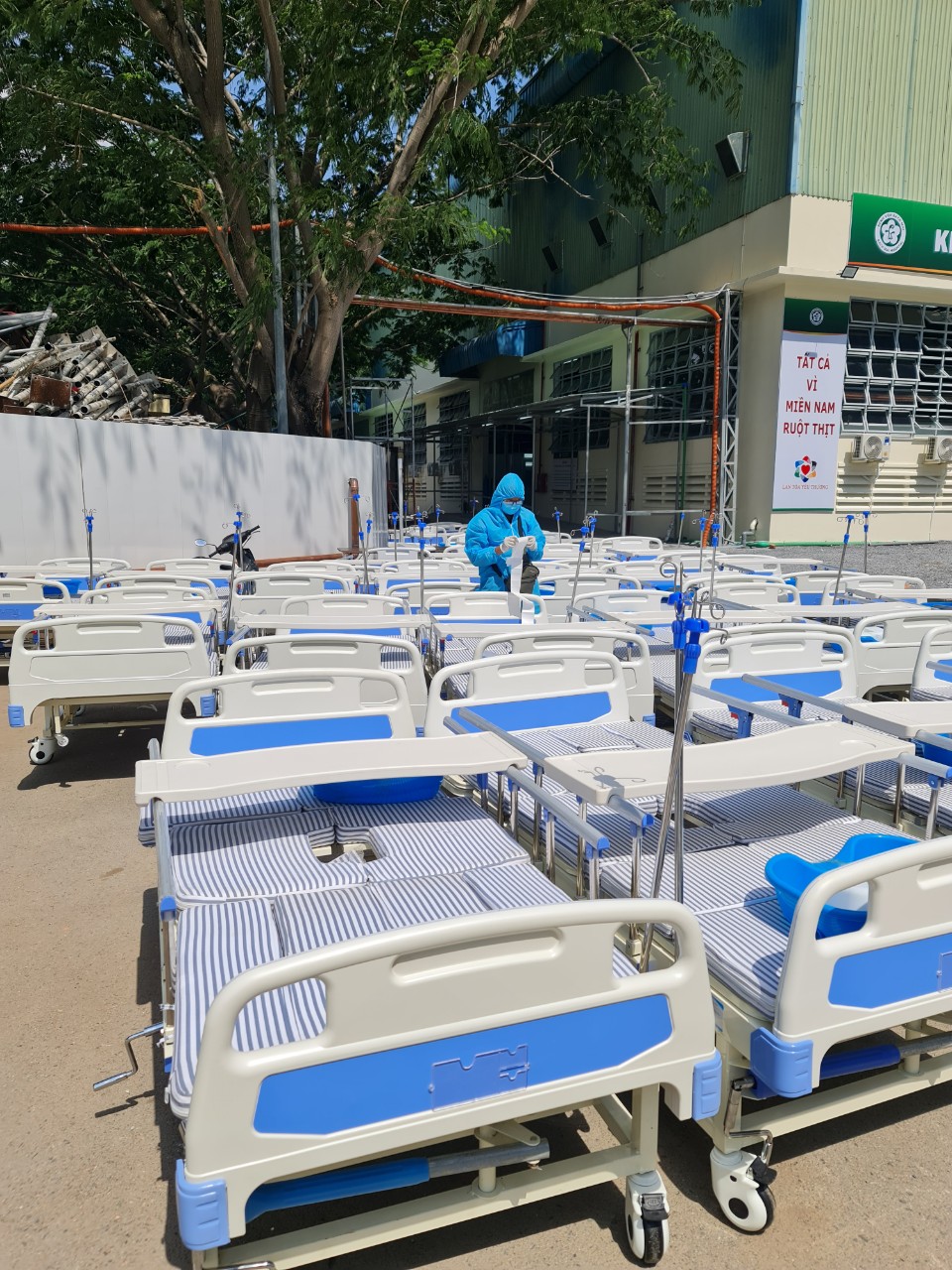 DỰ ÁN GIƯỜNG BỆNH NHÂN CHO BỆNH VIỆN DÃ CHIẾN